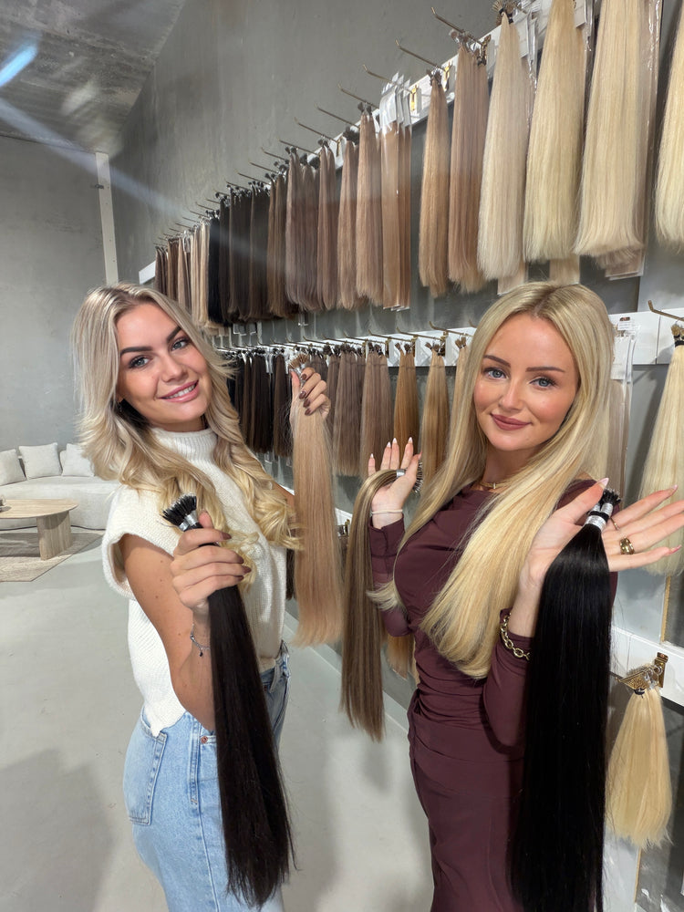 Het team van Extension House Salon in de salon